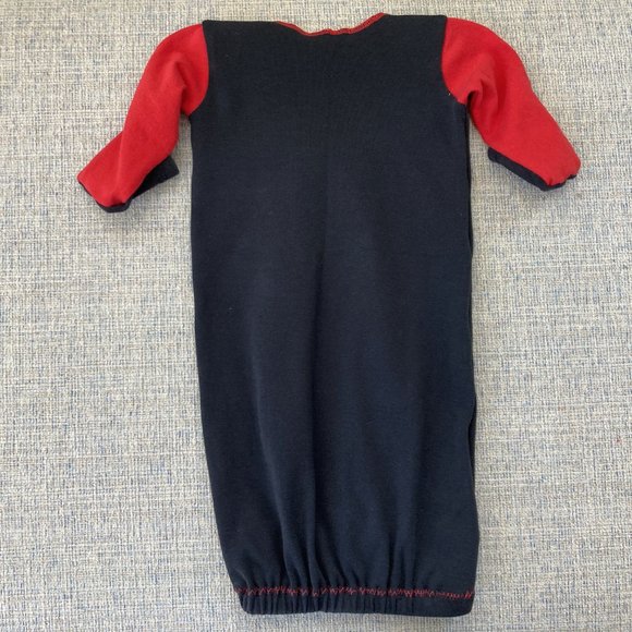 University Maryland Terrapins handmade upcycled t-shirt newborn sleep sack - Picture 12 of 12